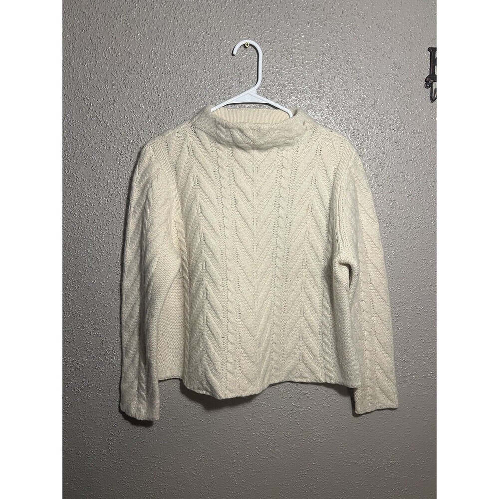Vintage Mercer & Madison Women's Size L Lambswool Angora Rabbit Hair Sweater